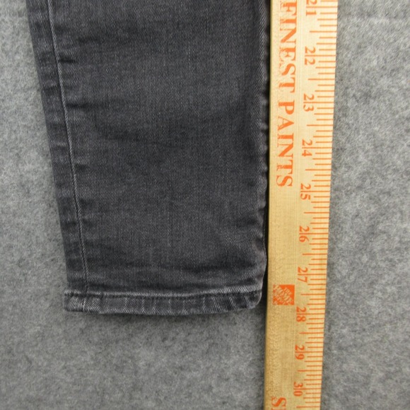 Madewell Women's Gray High-Rise Skinny Jeans Size 25 Stretch Denim - Picture 8 of 14